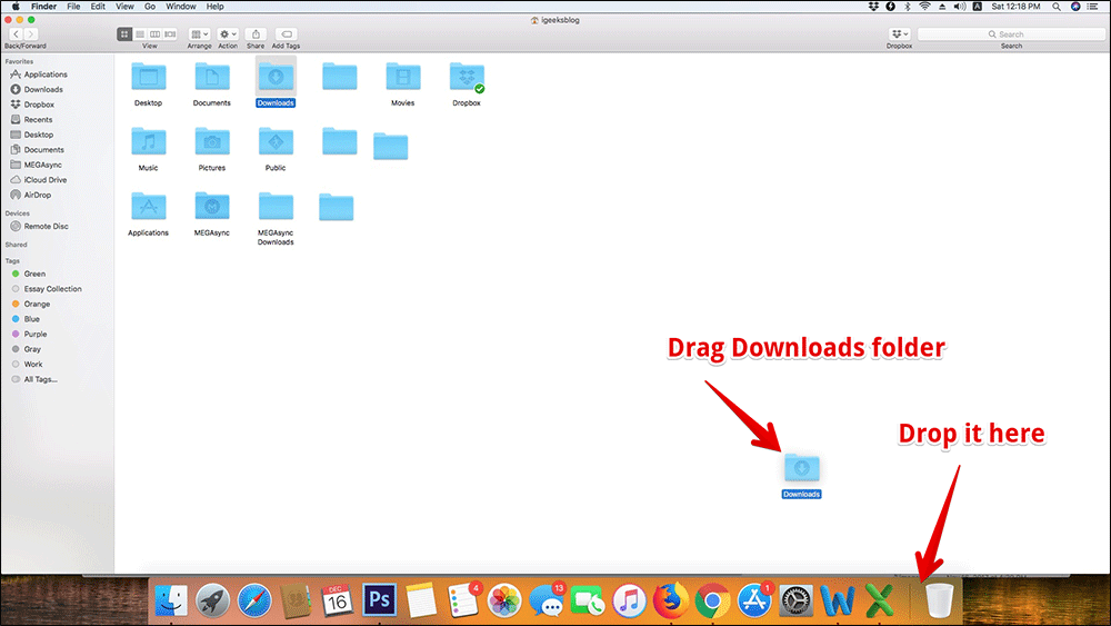 Choosing Download Folder In Mac